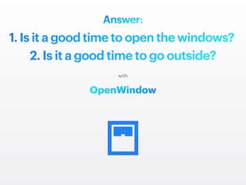 OpenWindow: Weather tracker iPad screenshot