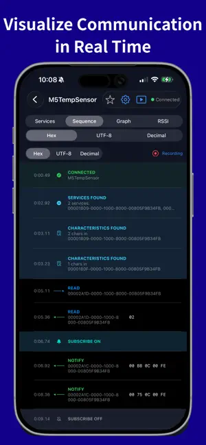 BLE Insight - BLE Dev Tool iPhone screenshot 3