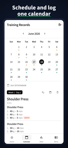 GymRec - Workouts & Plans Screenshot 5 of 10