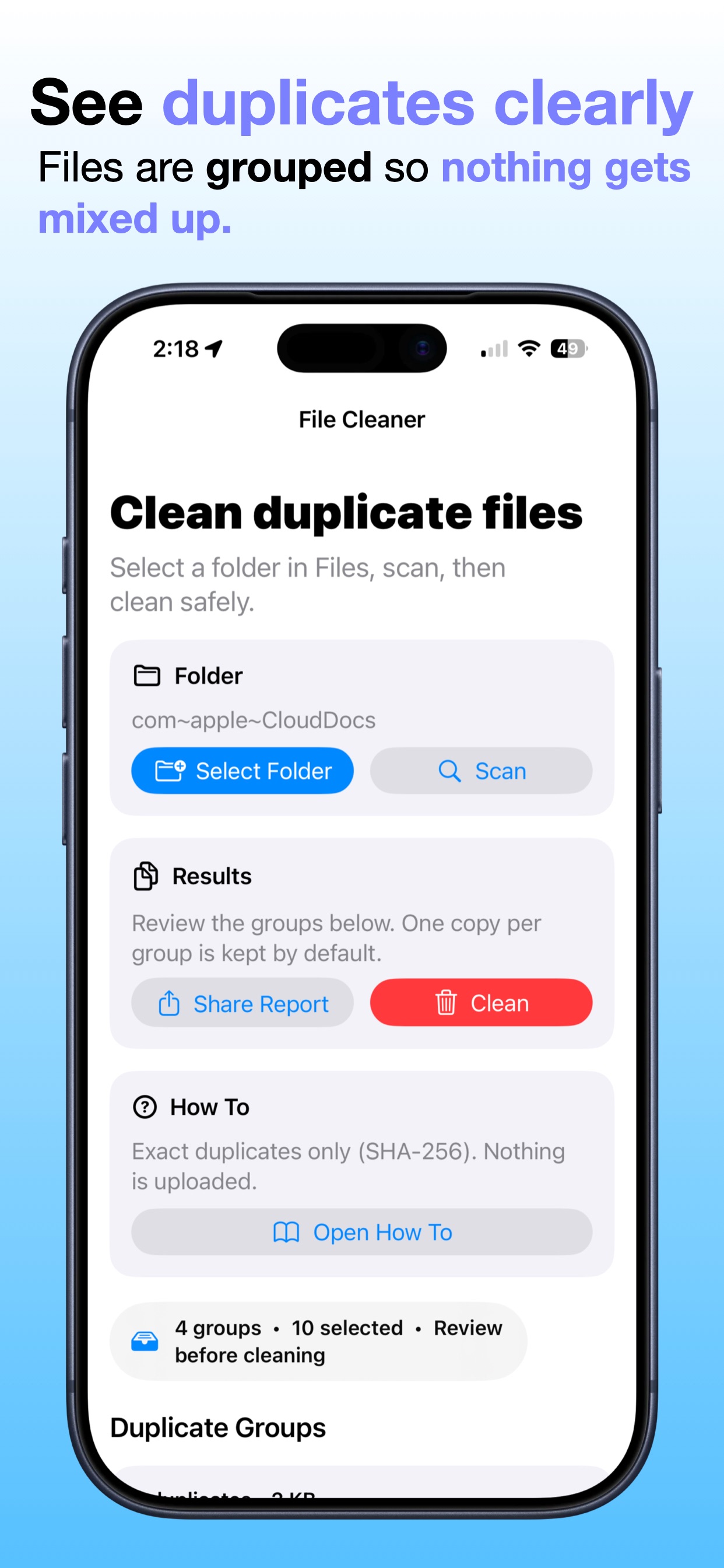 File Cleaner screenshot 3