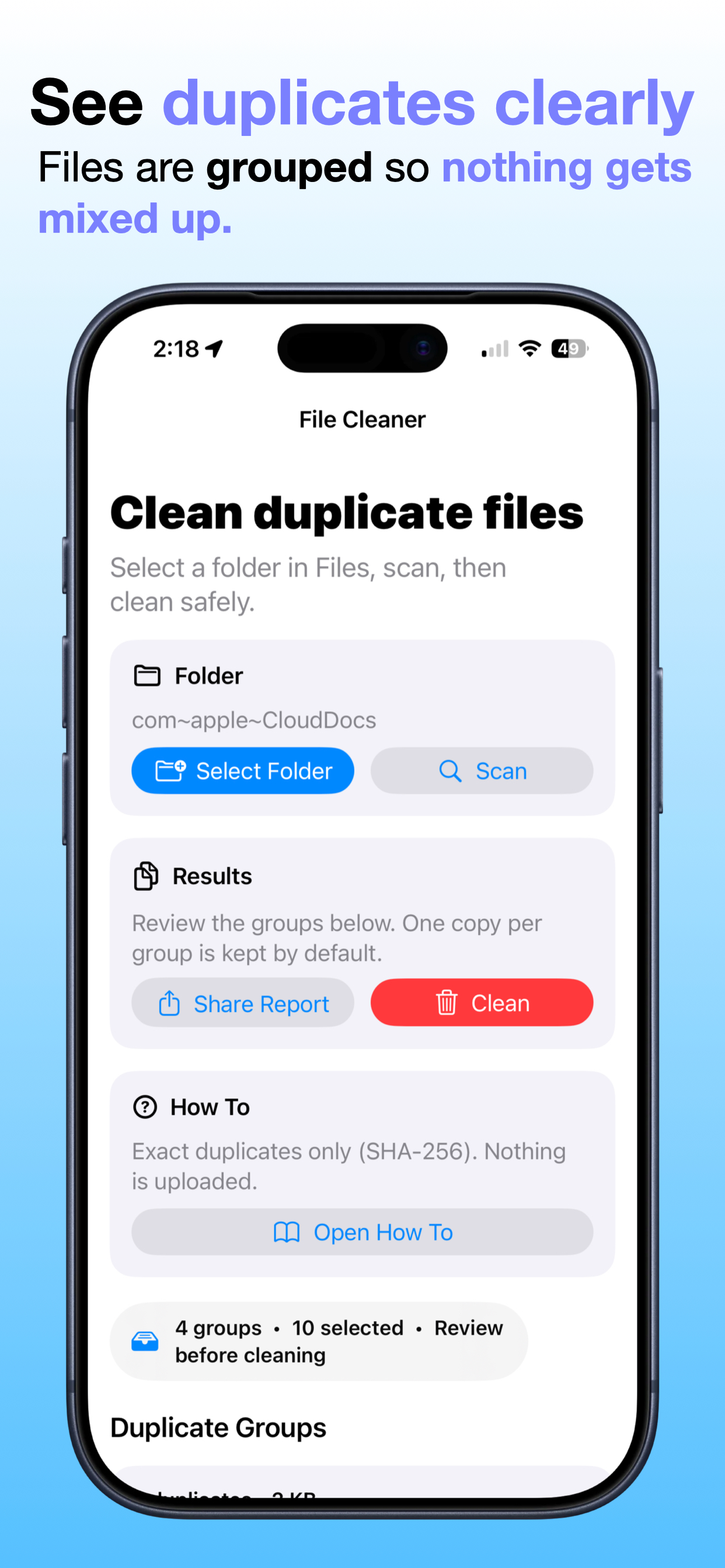 File Cleaner
