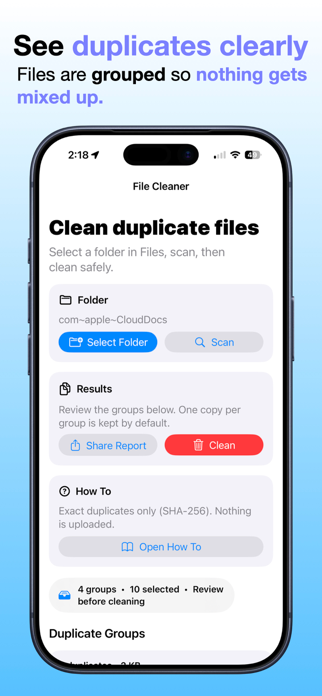 File Cleaner Screenshot 3 of 5