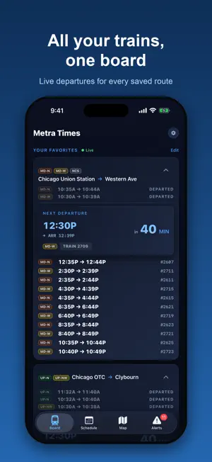 Metra Times screenshot 1