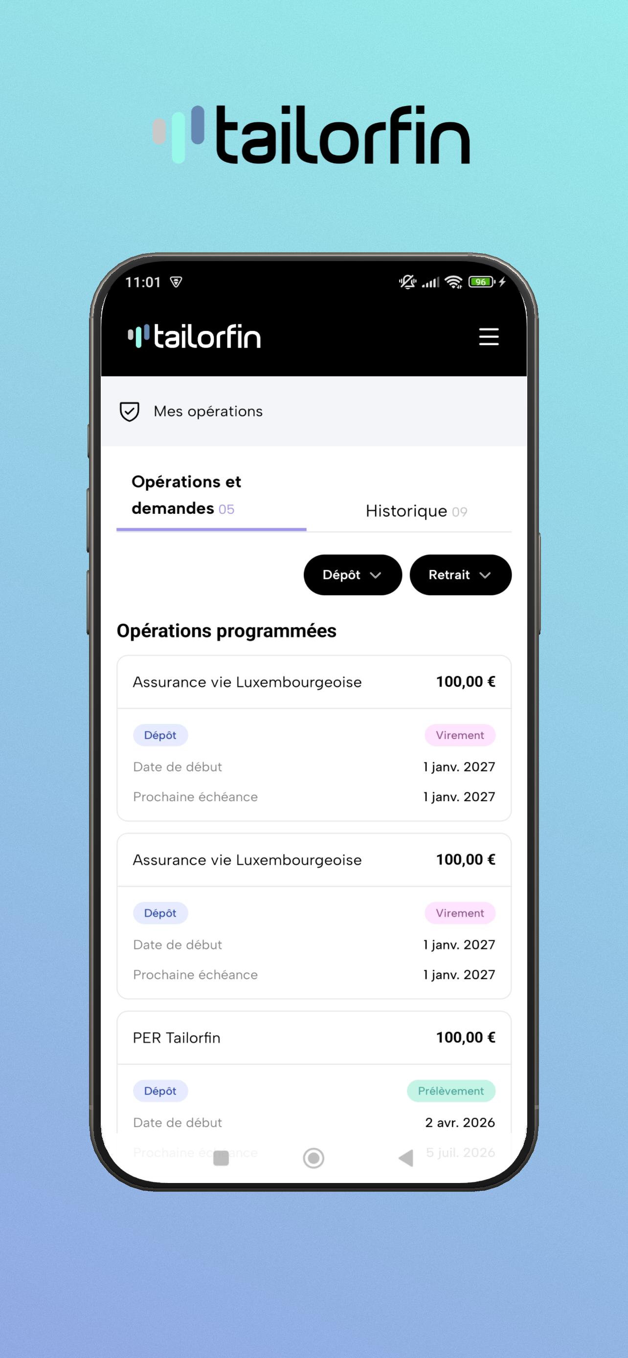 Tailorfin screenshot 3