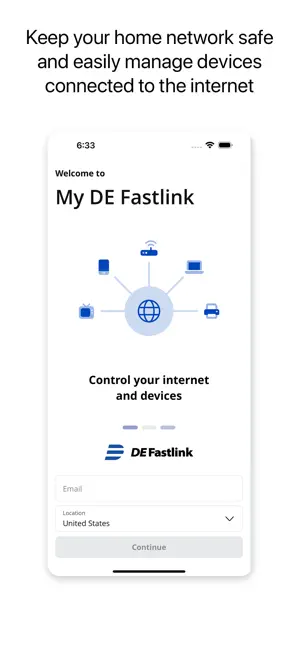My DE Fastlink screenshot 1