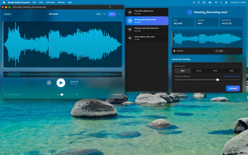 Simple Audio Converter screenshot