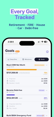 Net Worth Tracker - Netvo screenshot