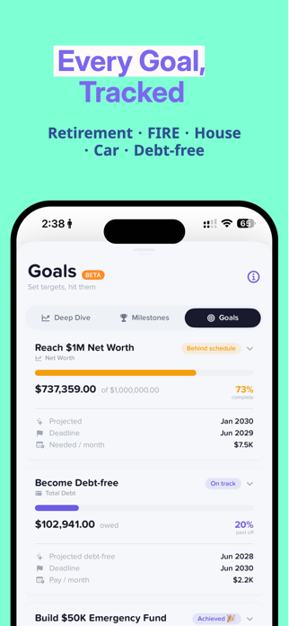 Net Worth Tracker - Netvo Screenshot 5 of 9