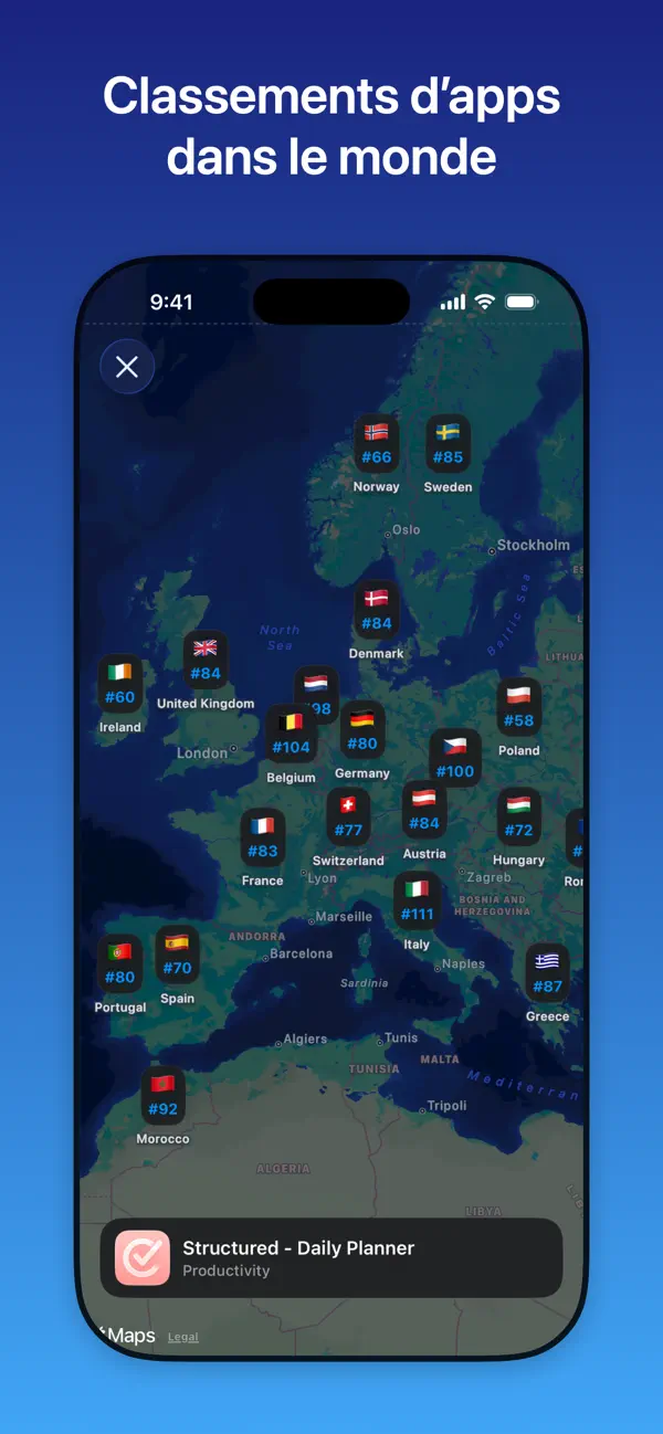 Screenshot #1 pour Appboard: Classement App Store