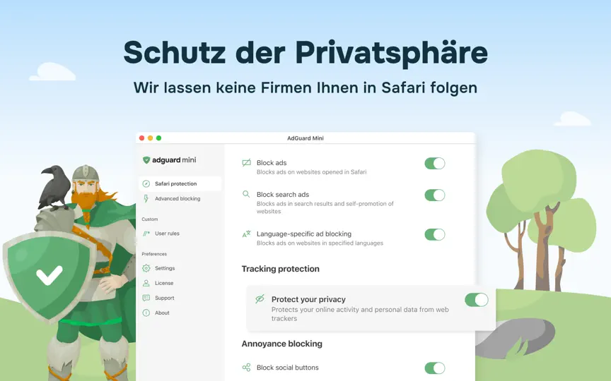 Screenshot von AdGuard: Ad Blocker For Safari auf dem iPhone 3