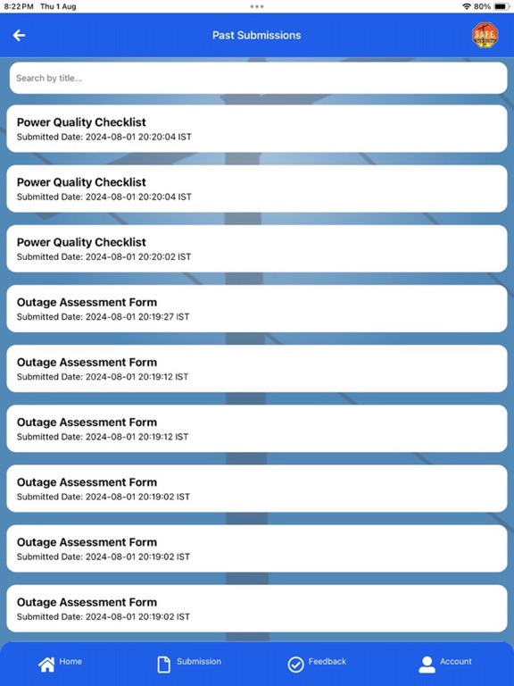 Federated S.A.F.E. App iPad screenshot 5 - Productivity app