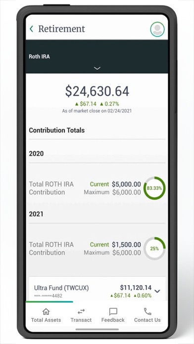 American Century Investments Screenshot