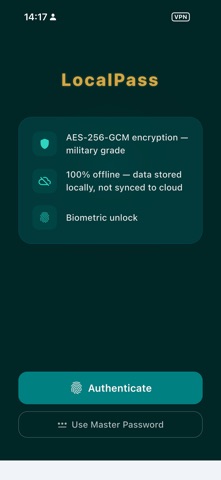 LocalPass - LPSO Screenshot 1 of 6