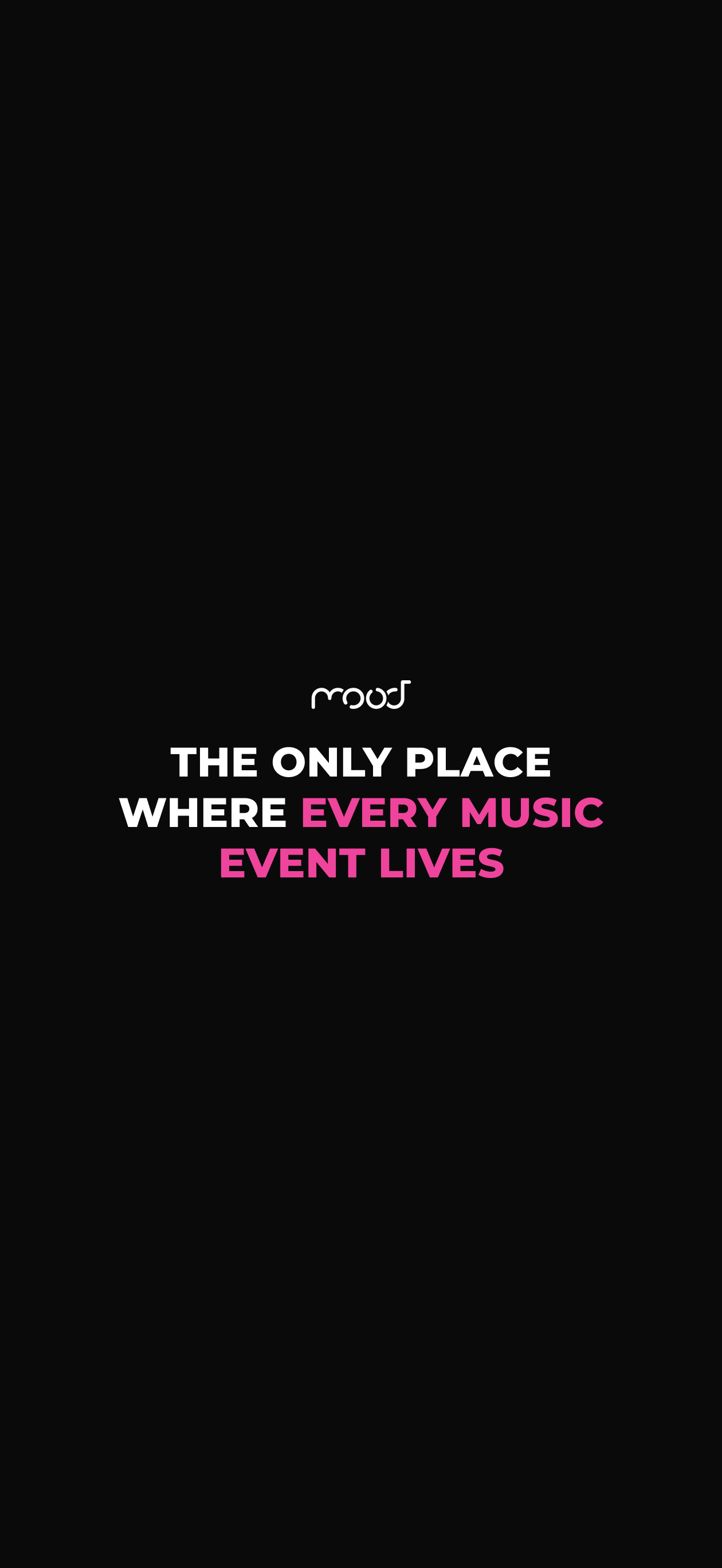 Mood - Event Discovery & Rave
