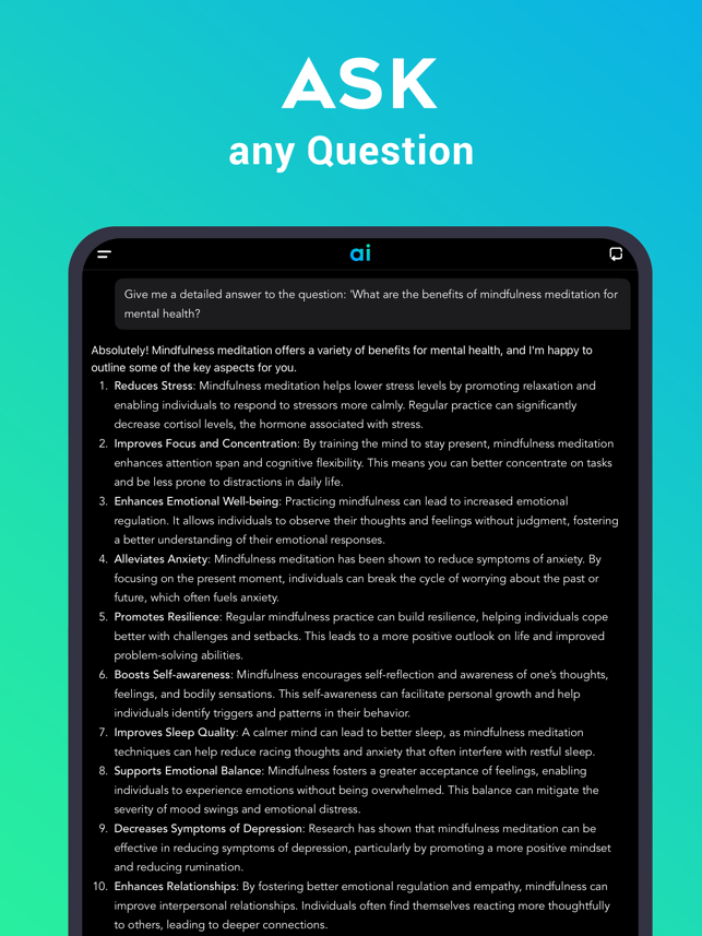 ‎Chat AI - Personal Assistant Capture d’écran