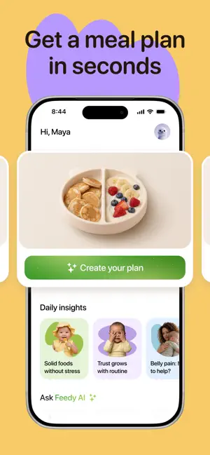 Feedy: Smart Baby First Foods screenshot 2