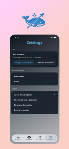 Ahab: Whale Trade Tracker Screenshot 4 of 4