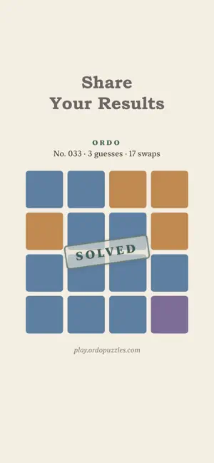 Ordo: Daily Deduction Puzzle screenshot 4