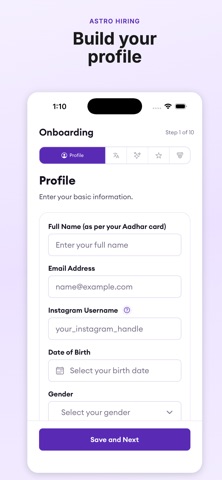 App screenshot