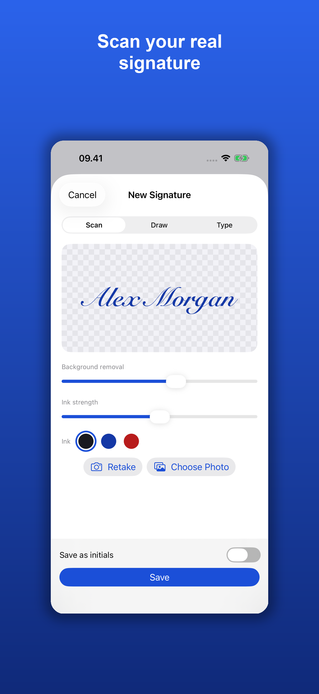 Signature Scanner: PDF Signer screenshot 4