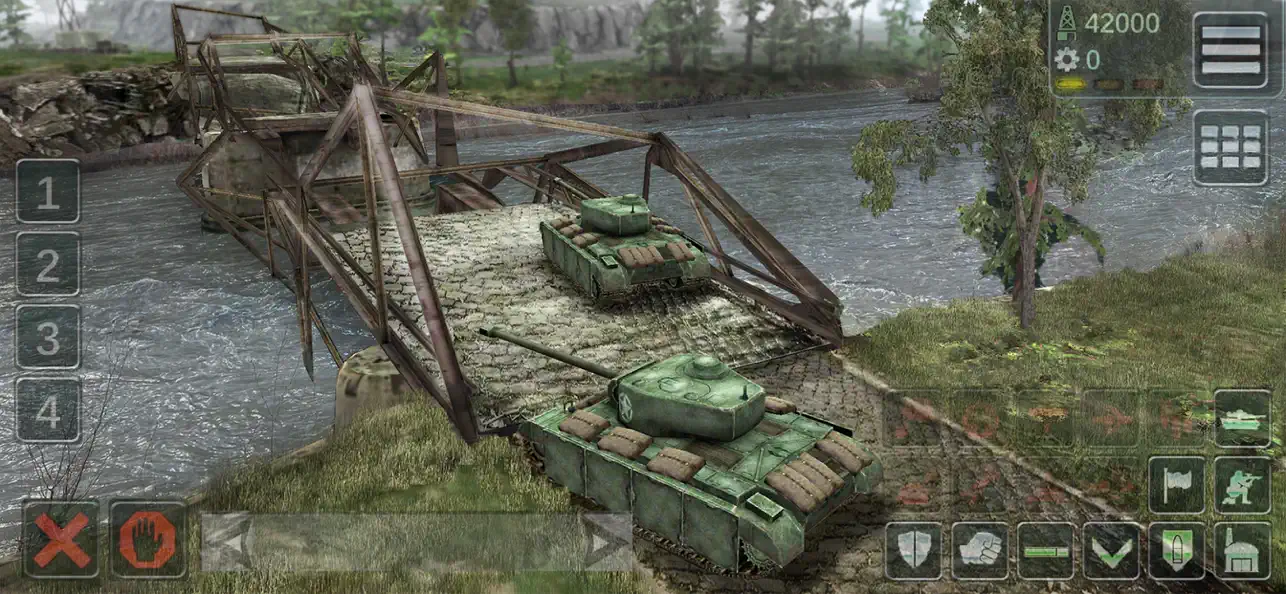 Screenshot #2 pour US Conflict — Tank Battle Lite