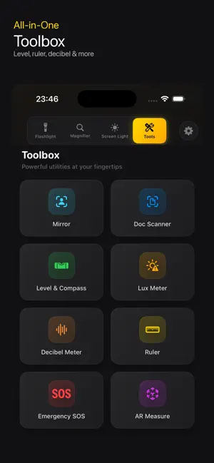 LumiLens: Torch & Magnifier screenshot 4