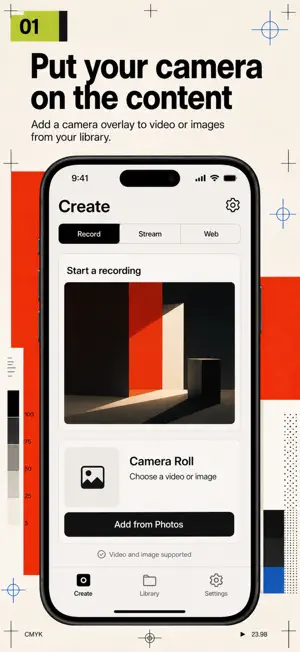 Facecam Screen Recorder: PIP screenshot 1