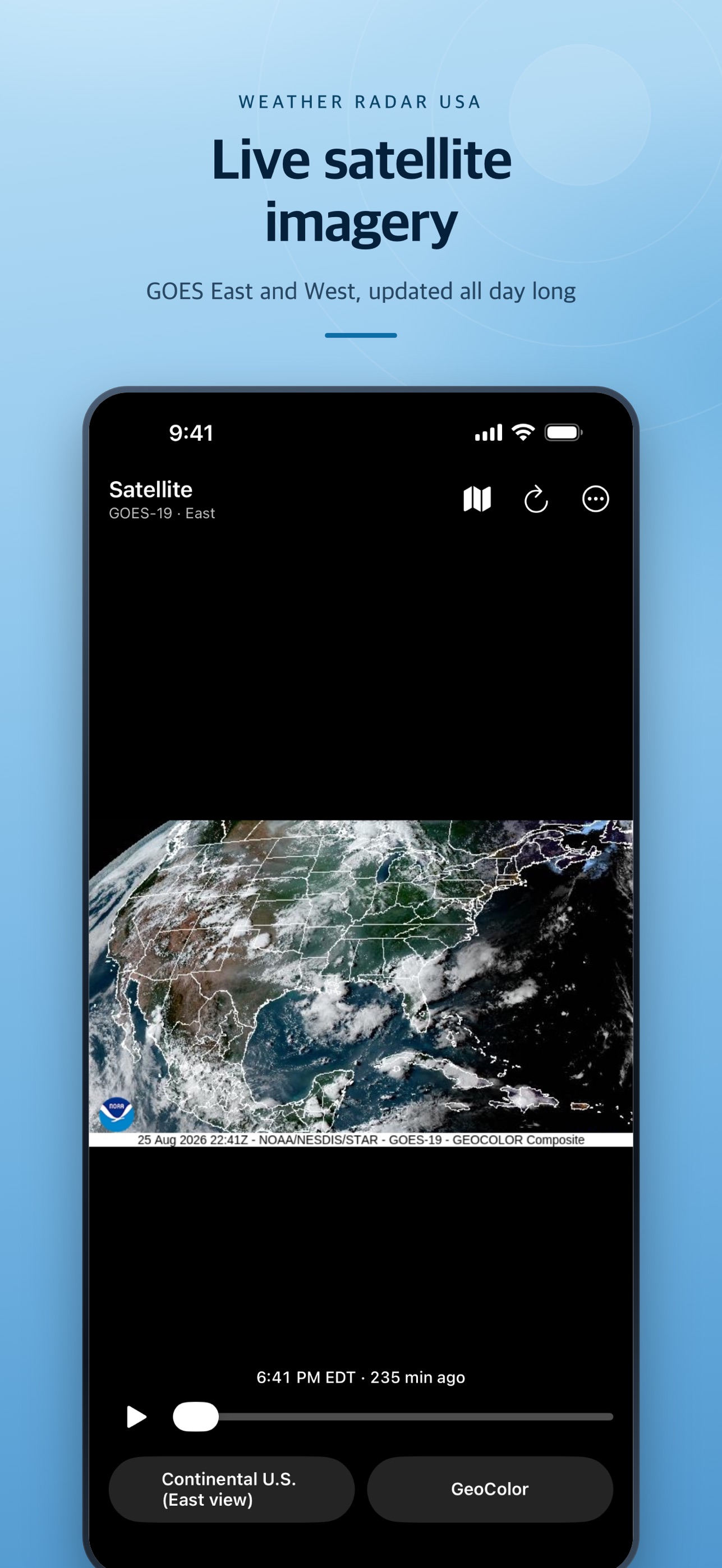 Screenshot 6 of Weather Radar USA - NOAA Live