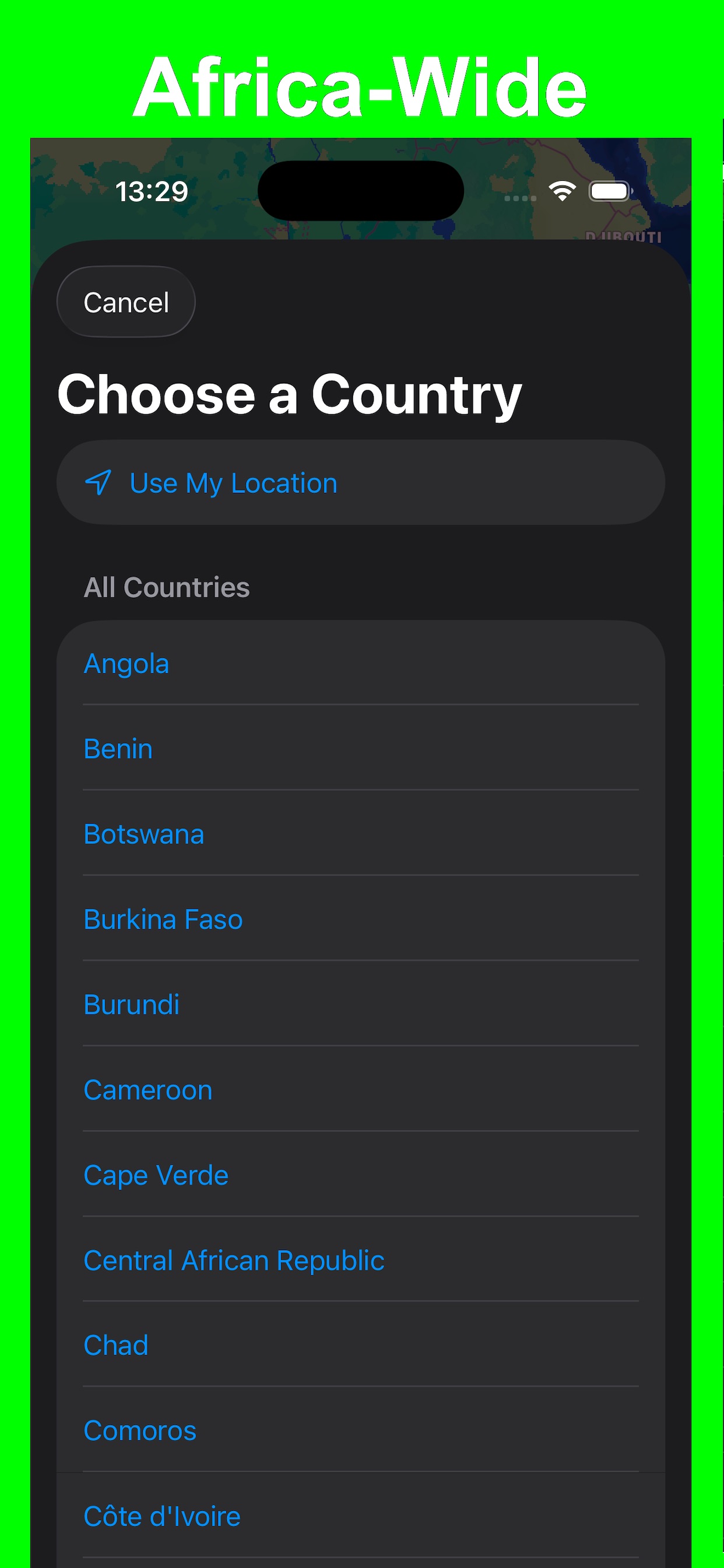 Screenshot 3 of Malaria Map