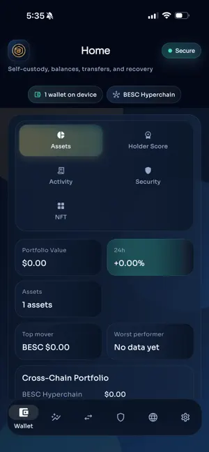 BESC Mobile Wallet screenshot 4
