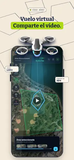 Captura de pantalla de Medir Terreno, Área Y Campo en iPhone 2