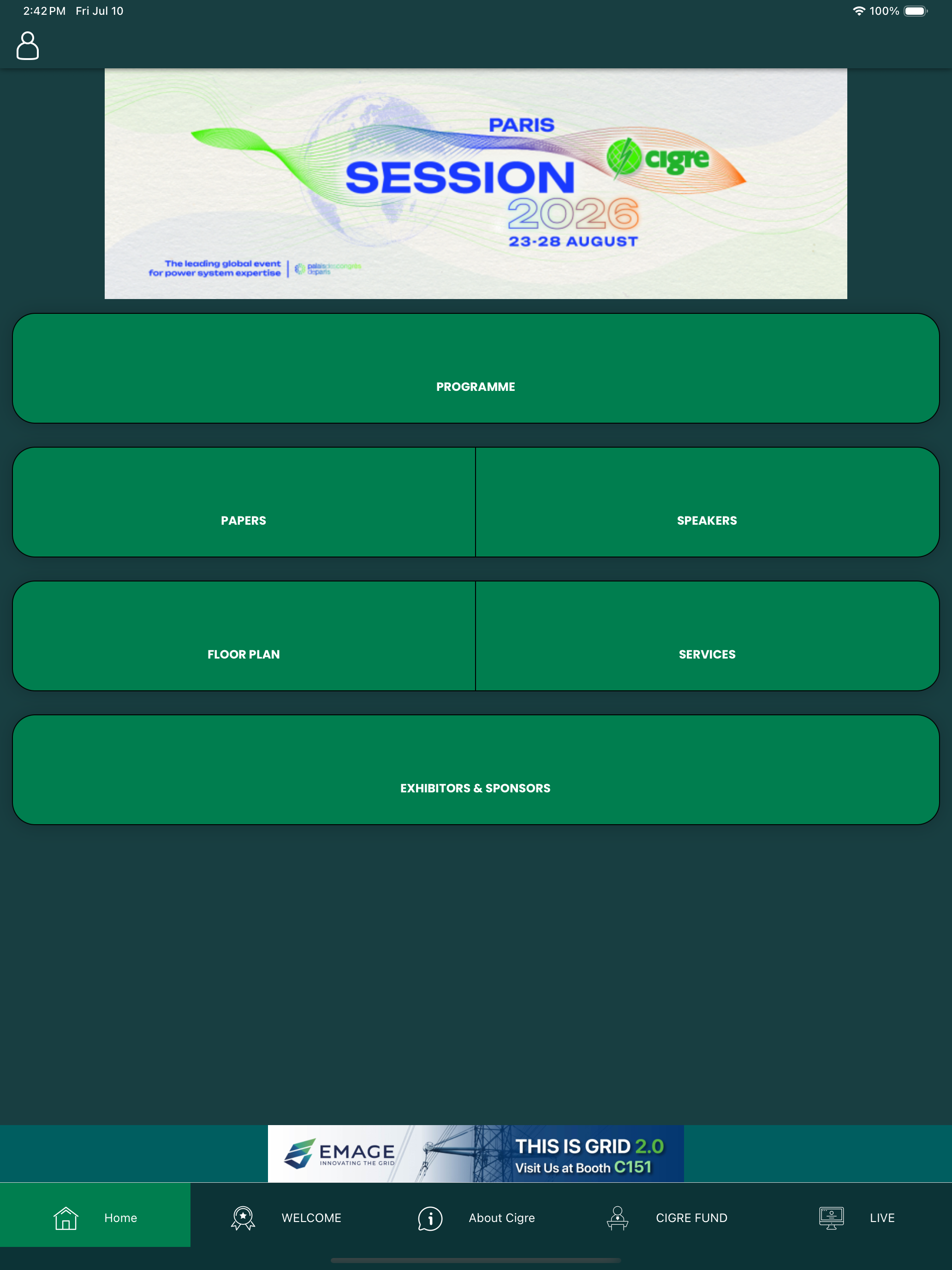 CIGRE Paris 2026 screenshot 7