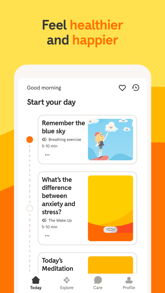#6. Headspace: Meditation & Health (iOS) Podle: Headspace Inc.