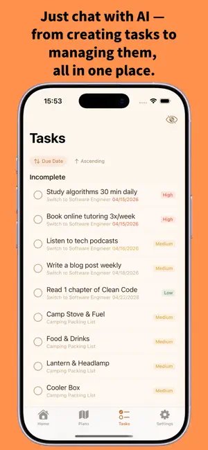 Clairo - AI Plan & List Maker screenshot 3