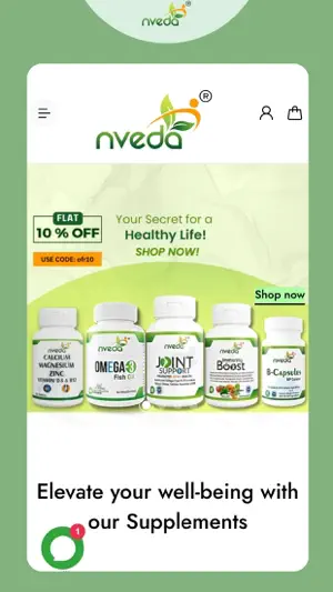 Nveda: Supplements screenshot 1