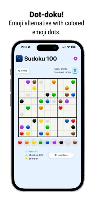 Sudoku 100 screenshot 3