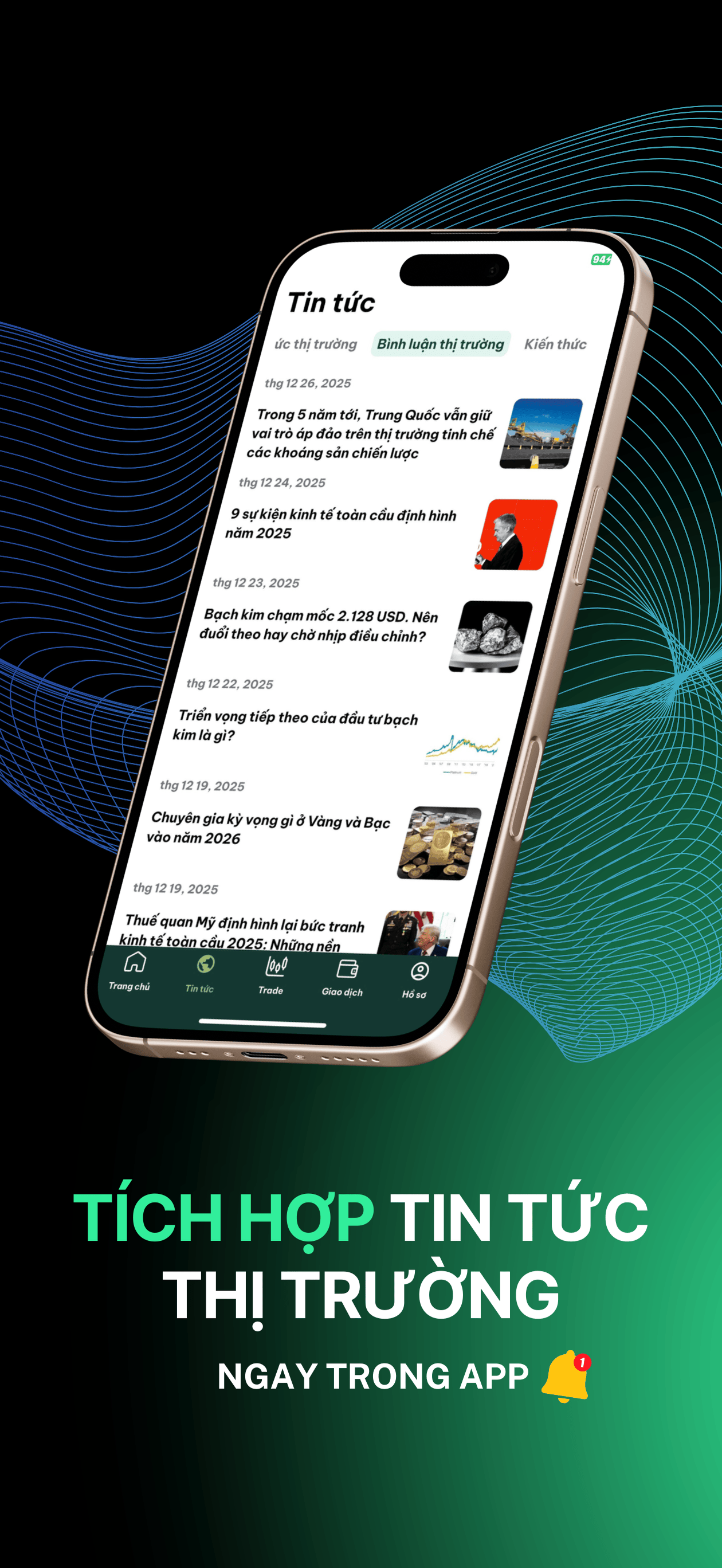 SFVN Trading - Đầu tư hàng hóa