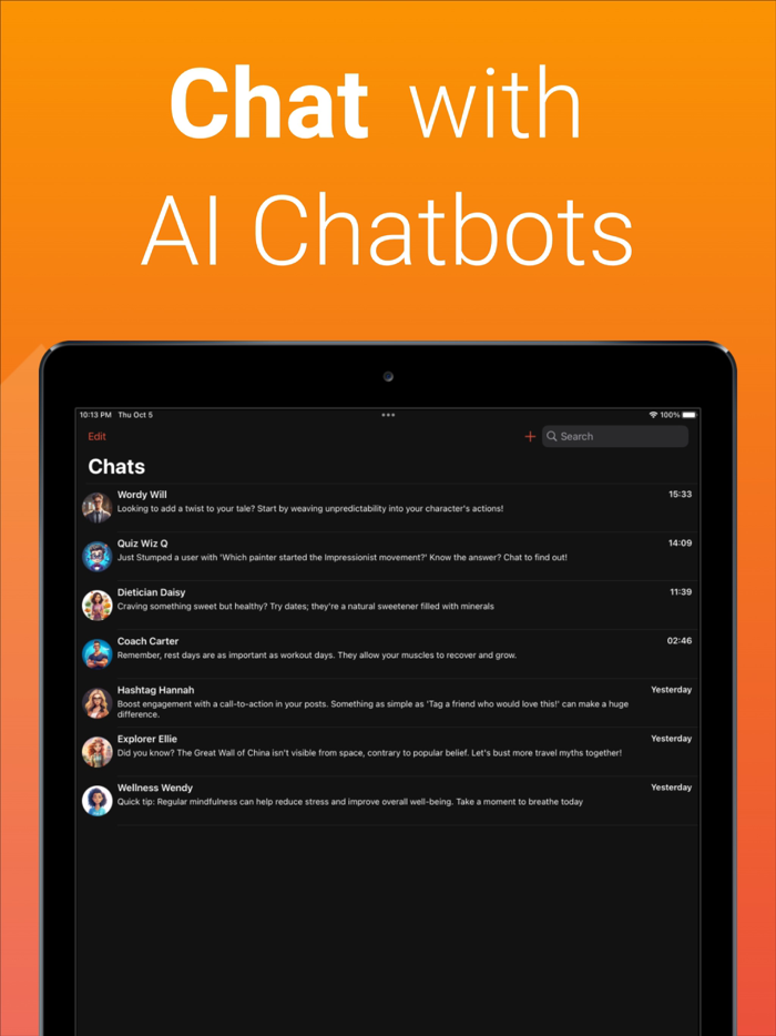 ChatterBot AI - Chat Write Ask