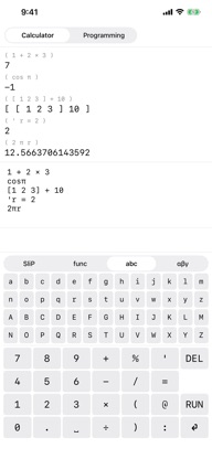 SliP Symbolic Calculator screenshot 1