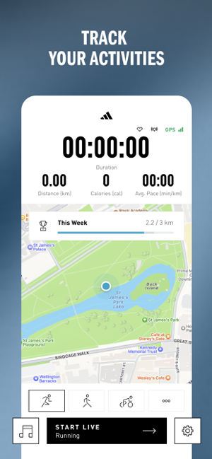 ‎adidas Running: Run tracker Screenshot