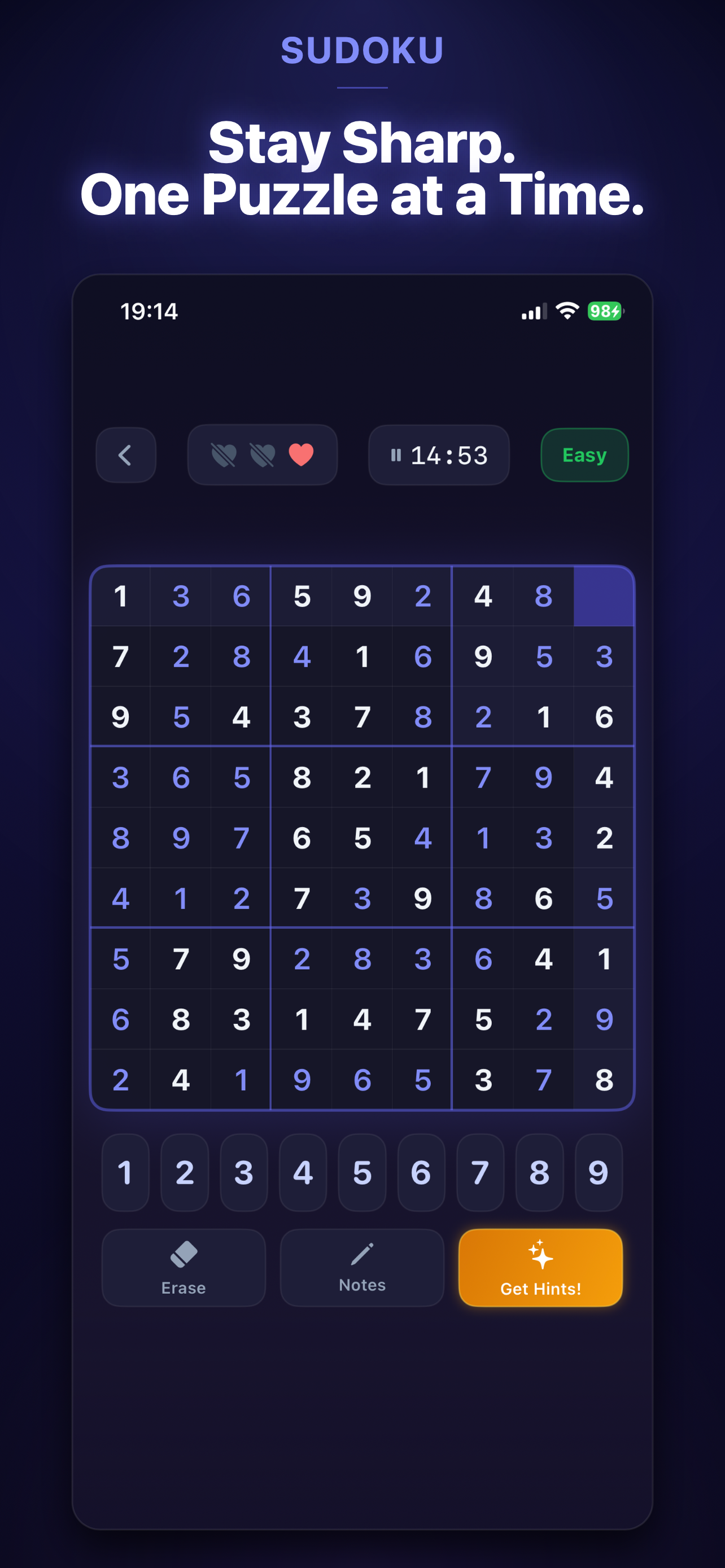 Sudoku · Classic Number Puzzle