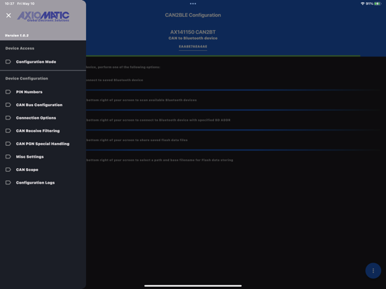Screenshot #5 pour CAN2BLE Configuration