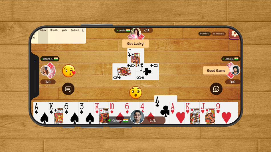#6. Callbreak : Card game (iOS) 由: Teslatech