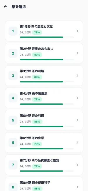 日本茶インストラクター screenshot 2