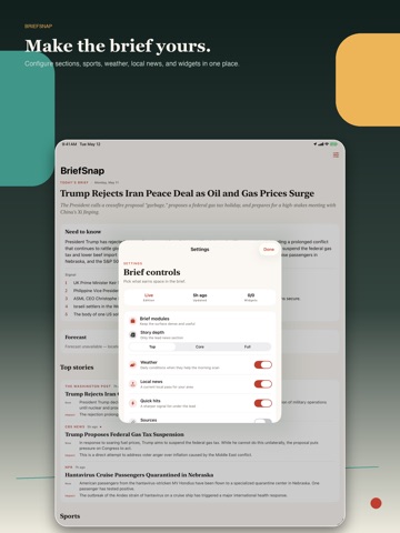 BriefSnap - AI-Powered News ipad screenshot 4