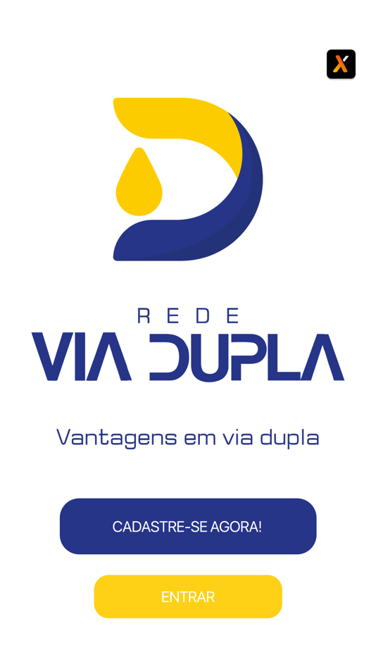 #1. Rede Via Dupla (iOS) De: MAV X Tecnologia