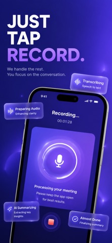 Smart Notes-AI Meeting Summary Screenshot 2 of 8