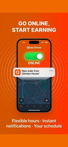 QEats Driver screenshot