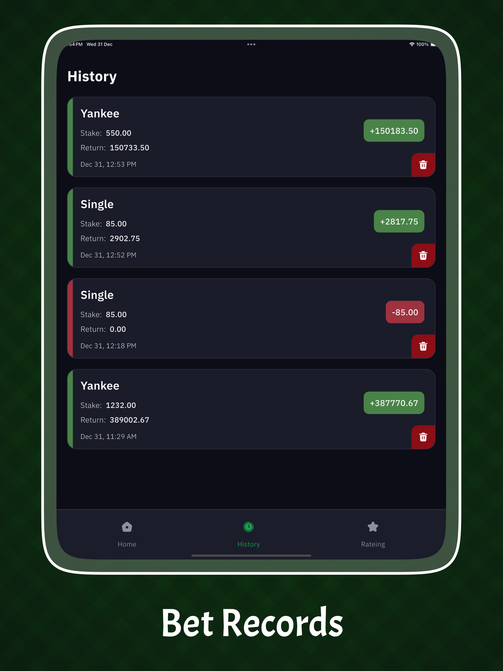Bet Calculator.