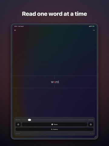 Max Read - Read Faster iPad screenshot